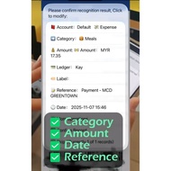IOS AI Expense Auto Record Customize Software