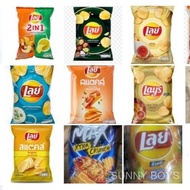 [6 packs bundle]  HALAL Lays Thai Flavor-40g- 45g pack