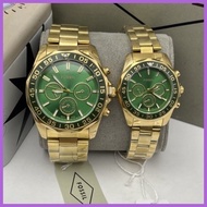 ▪ ☩ ◲ fossil Fashion Watch men women couples accessories style Stainless steel watch