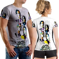 Arctic Monkeys Band Tshirt Fullprint Polyester Jersey Material | Size SML XL XXL 3XL | PO 3 Days
