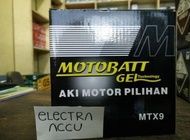 Aki Motor Motobatt Mtx9 #Gratisongkir