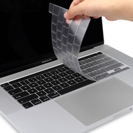 Us/uk เลย์เอาท์คีย์บอร์ดบางพิเศษฝาครอบ MacBook Pro 13 14 /15 16นิ้ว Air 13 11นิ้วเคสป้องกันแป้นพิมพ์ TPU นิ่มผิว