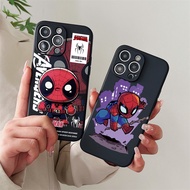 Cartoon Phone Case Samsung Galaxy A90 A80 A70S A50S A30S A40 A20S A10S A02S A03S A21S A11 Casing Marvel Spiderman Groot Shockproof Cover