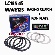 NLK LC135 WAVE125 SUPER CLUTCH BLACK+IRON PLATE LC135 NLK PERFORMANCE