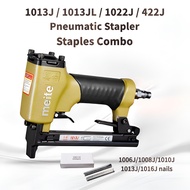 Meite 1013J/1022J/422J Staples Combo Powerful Pneumatic Air Nail Gun Pneumatic Stapler Stapler Angin