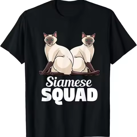 New Limited I Love My Siamese Cat Kitten Design Great Idea T Shirt S 5Xl