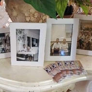 6R PHOTO FRAME, 6R SIZE MINIMALIST FRAME, WHITE