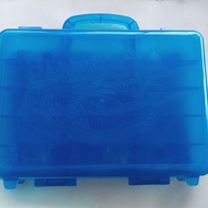 Tas koper hot box carry case hotwheels biru