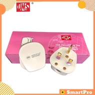 UMS Heavy Duty Bakelite 13A Fused 3 Pin Plug Top Uk Type 3 Pin Plug Top 13A Plug Top Sirim Approved