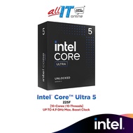 Intel® Core™ Ultra 5 225 / 225F (10-Core/10-Threads) Intel Processor  Intel Ultra Series 2 (LGA1851)