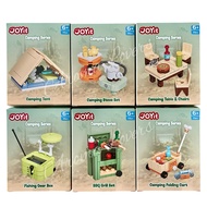 JOYit 🏕️ Camping Series Collectibles Mini Building Blocks | DIY Educational Toys for Kids | Micro Br