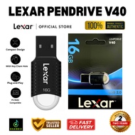 LEXAR JUMPDRIVE V40 PENDRIVE USB 2.0 FLASH DRIVE THUMBDRIVE PENDRIVE ( 16GB | 32GB | 64GB )
