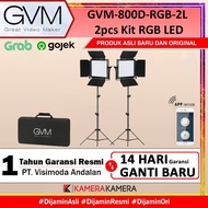 LAMPU VIDEO LED STUDIO VLOG GVM GVM-800D-RGB-2L GVM 800D-RGB - BHADRIKASTORE4
