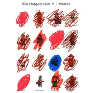 Lego 71010 series 14 minifigures