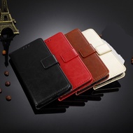 Flip Leather Case For Infinix Tecno Camon 12 Air 19 Pro Neo Phantom X X2 Spark 7 9T 9 Pro 8C Go 2022