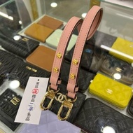 東區正精品㊣LV 粉色金扣肩背帶斜背帶可調整長度 RA1849