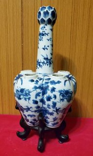古董鬱金香郁金香花瓶代爾夫特中國瓷器 antique tulipiere tulip vase delftware Chinese porcelain