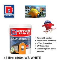 Nippon Paint Weatherbond 15004 WS White 18liter