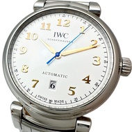 IWC/國際鐘錶公司達文西IW356601腕錶，不鏽鋼錶殼，自動上鍊機芯，白色錶盤，男士腕錶