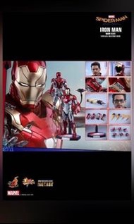 全新 有啡盒未開 Hottoys Hot Toys MMS427D19 MMS427 MMS 427 Ironman Iron Man Mark47 Spider-Man