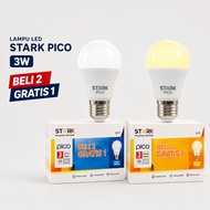 STARK PICO 3W E27 LED Light Energy Saving LED Bulb Bright White Yellow Home Shop Savings Package