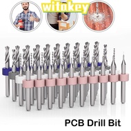 WITAKEY Mini CNC Drilling Bit Multifunctional PCB Twist Drill Wood CNC Drill Carbide CNC Milling Cut