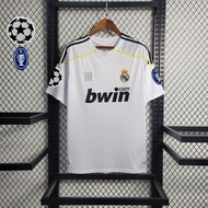 2009-10-Season Real Madrid Retro White Short Sleeve Home Shirt WHNA