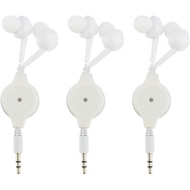 3 Pcs Mini Earphone 3.5mm Earphone 3.5mm Mic Wired Earphones Ear Phones Wired Over Ear Earbuds Over