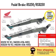 RS150 V1 V2 / RSX150 V1 V2 HONDA Pedal Brake / Kaki Brek 100% ORIGINAL 46500-K56-V00 46500-K56-V50