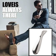 Straight Headed Stainless Steel Shoe Puller 7.09 Inches In Length Easy Shoe Wearing W1y0