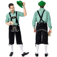 Halloween German Traditional Mens Beer Festival Costume Bavarian Traditional Costume Dance Party Per