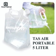 5 LITER PORTABLE WATER BAG FOLDABLE WATER BAG/ TRAVEL WATER BAG/ 5 LITER TAFFSPORT/