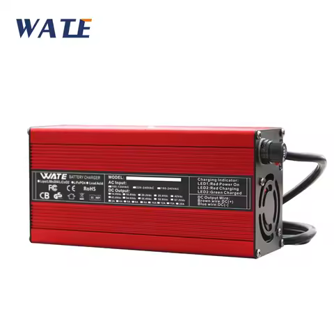 58.8V 8A Charger 58.8V Li-ion Battery Charger For 14S 52V Li-ion Battery Charger With Cooling Fan Sa