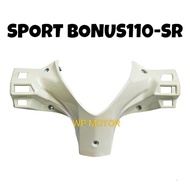 SYM Sport Bonus110 SR Handle Cover Belakang/Rear Handle Cover/Meter Cover (White)
