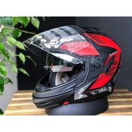 ZEUS HELMET ZS-613 AJ-14 RED