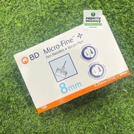 BD Micro Fine Pen Needles 8mm (31G*0.25mm) 100s 4717
