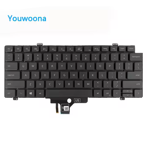 New ORIGINAL Laptop Keyboard For DELL Latitude 5420 5421 7420 7410 7520 7521 P137G