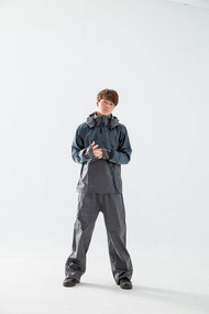 終結者斜開專利兩件式風雨衣-墨綠