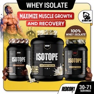Redcon1, Isotope 100% Whey Isolate, Muscle Growth, Lactose Free, Various Flavours, 2lbs (907g)/ 5lbs