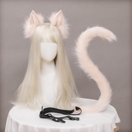 14 * 13 * 10.5 Ears Headband Delicate Plush Samoyed Lolita Headwear Cosplay Accessories for Costume 