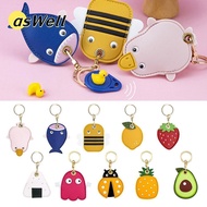 ASWELL Protective Sleeve  For  Gift Leather With Keychain