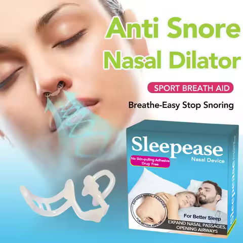 Nose Dilator Nasal Silicone Nose Clip Anti Snoring Easy Breath Preventing Snoring Help Breathe Snori