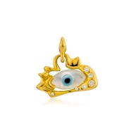 Haus of Jewelry - SS24 NAZAR CHARM ชาร์มเงินแท้ ประดับเพชรคิวบิกเซอร์โคเนีย (The stones are Cubic Zi