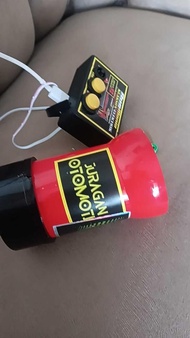 KLAKSON TELOLET UNTUK SEPEDA / BEL SEPEDA BASURI Outdoor - TOMBOL SEPEDA MERAH