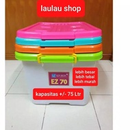 EZY 75 Liter Container Box with Wheels Real CB 70 Industrial Container/