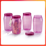 Tupperware New Size 825ml Universal Jar 4pcs Saiz Bekas Kuih Raya CNY Cookies Container Tiktok Trend Viral Pink Cair