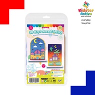 3D Raya Deco Stand Painting - Mosque / Kampung House - Kit / Loose