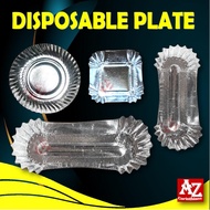 Hotdog Kikiam Takoyaki Paper Plate Tray Fries Paper Tray Disposable Set