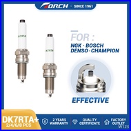 [High quality] 2-8PCS Normal Spark Plugs TORCH DK7RTA+ Replace for Candles 0241145523 VW 04C905606A