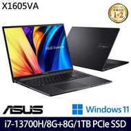 《ASUS 華碩》X1605VA-0041K13700H(16吋FHD/i7-13700H/8G+8G/1TB PCIe SSD/Win11/特仕版)